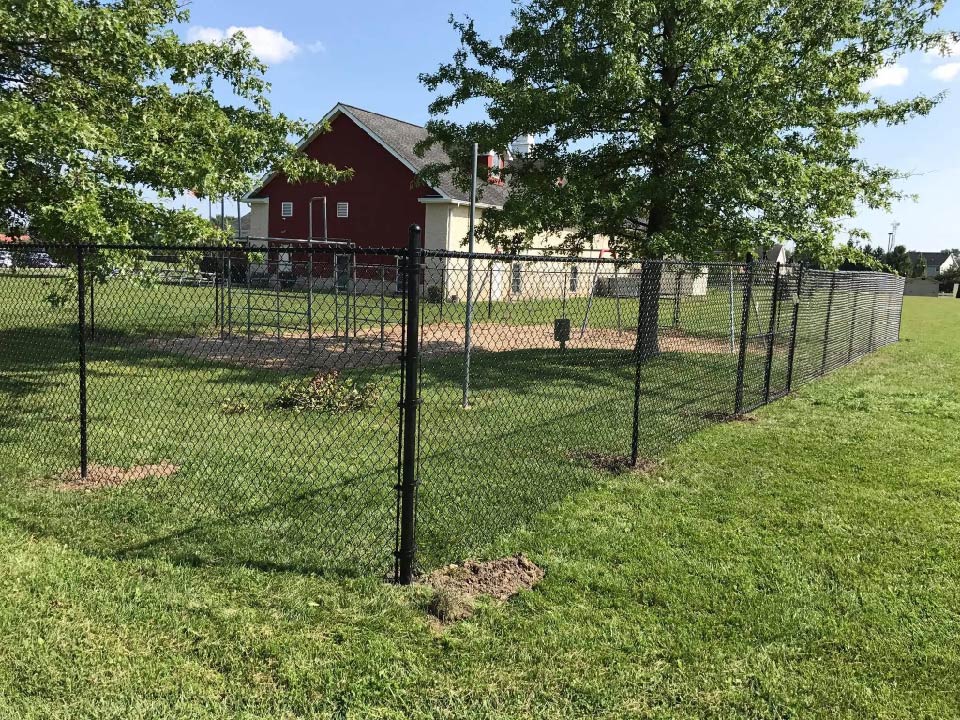 Residential Fencing - Coated Chain-Link